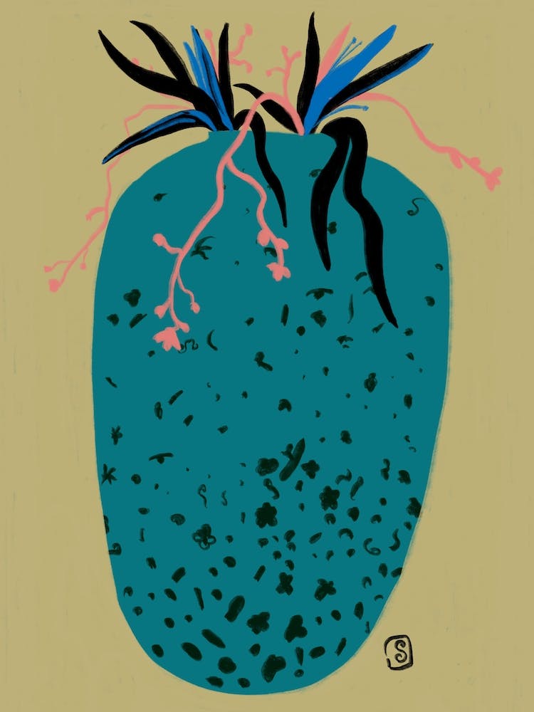 Blue Vase