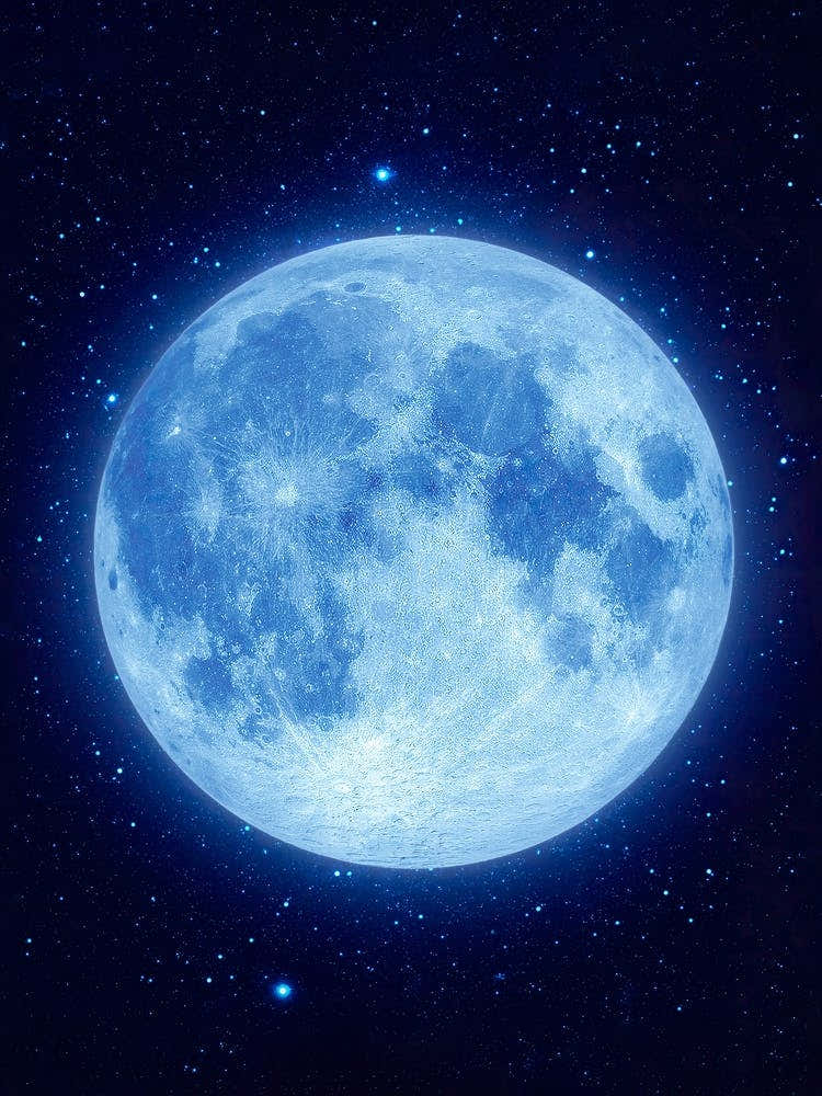 Blue Moon - Mystic Moon poster