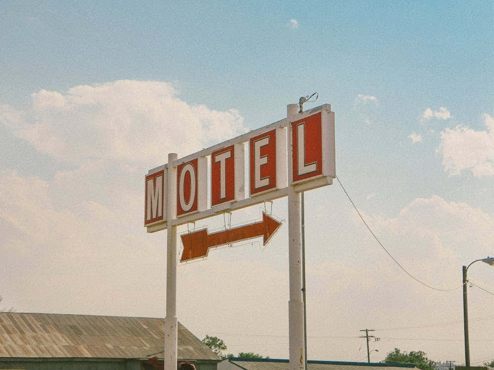 Retro American Motel Sign