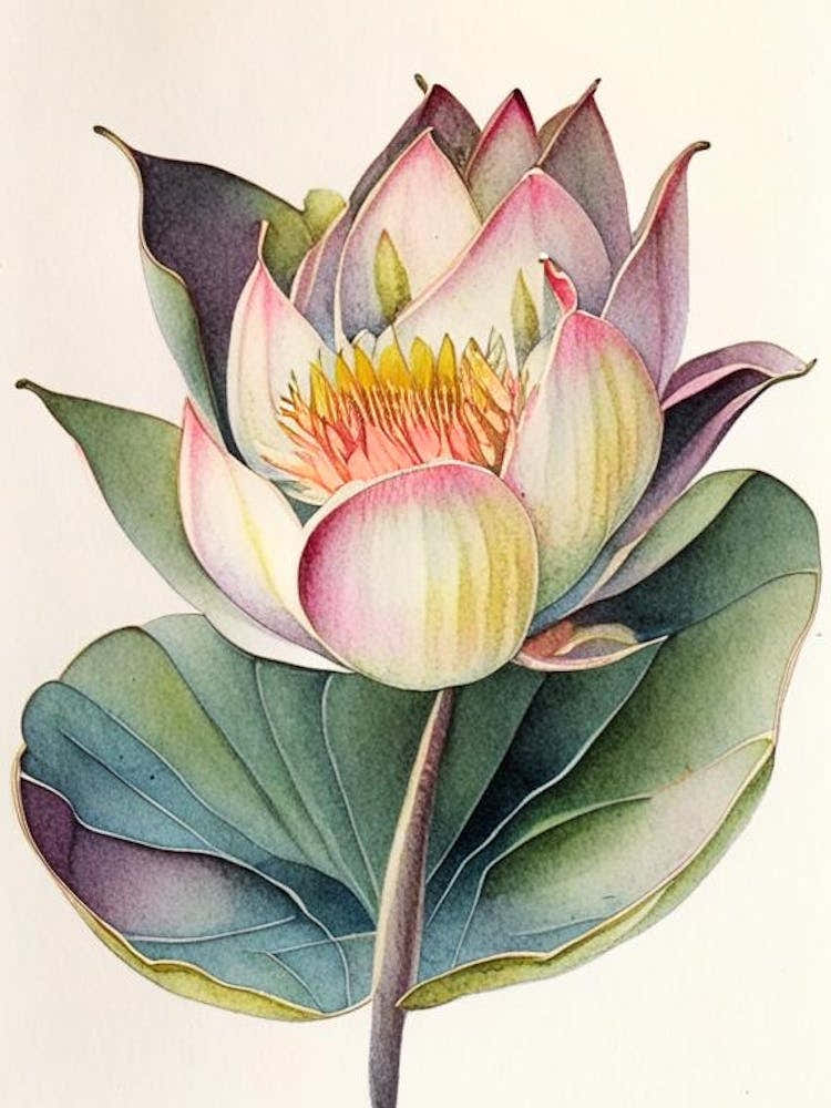 American Lotus Watercolour Ink Pencil 1