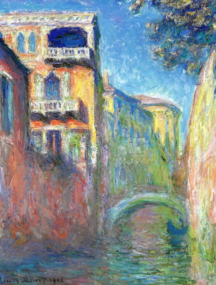 Claude Monet - Venice Canal