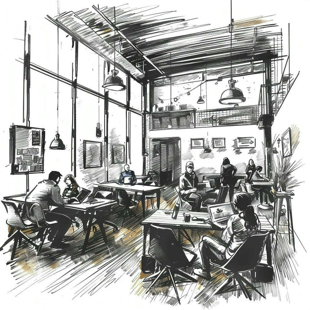 A Startup Incubator Hand Drawn Sketch Illustrati 1718666724 2