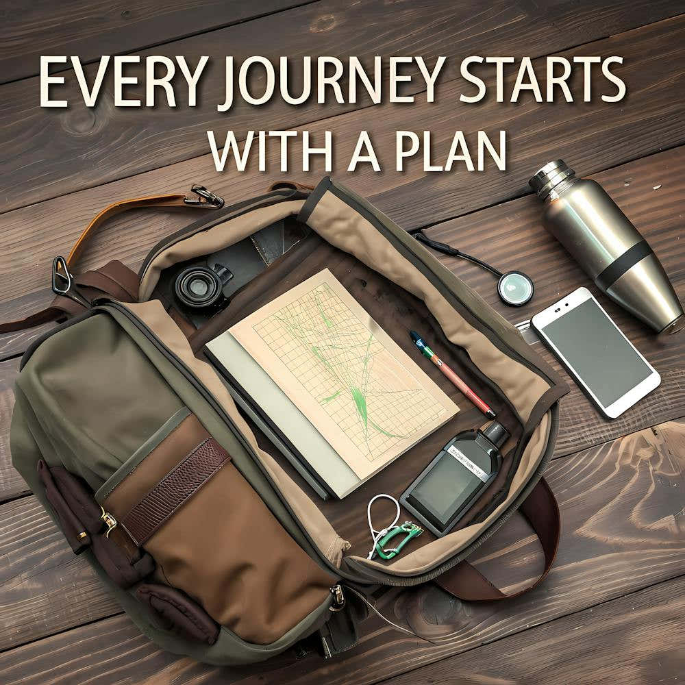 Every Journey Starts With A Plan 1