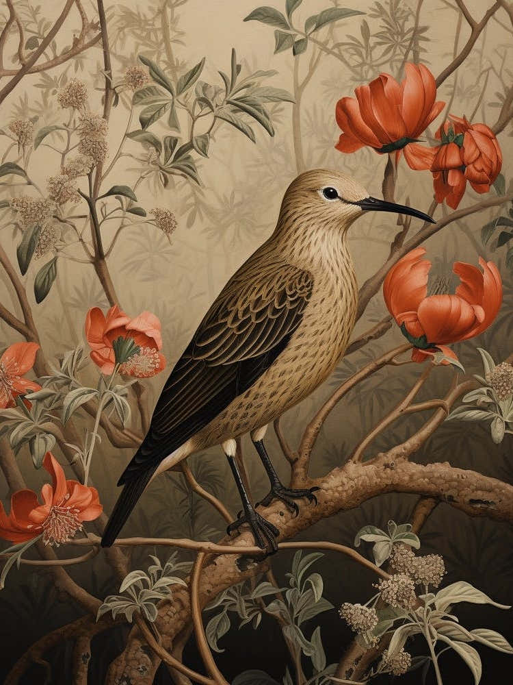 Dark And Moody Botanical Dunlin 3