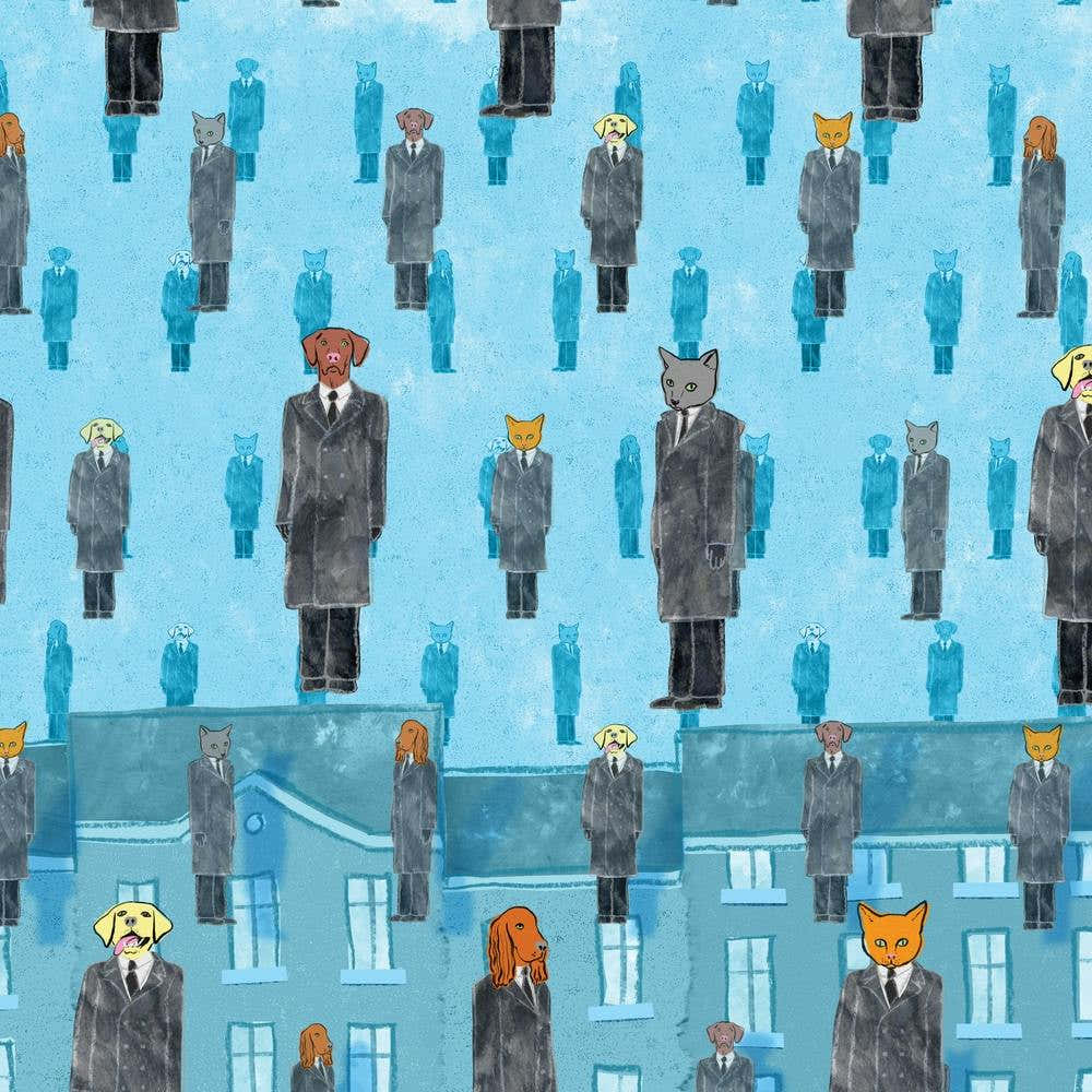 René Cats And Dogs Square