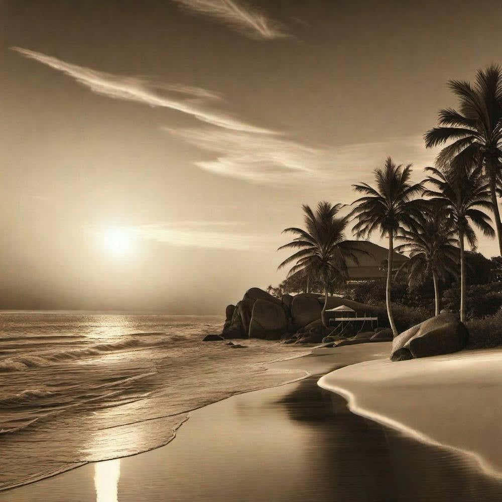 Sunset At The Beach 402