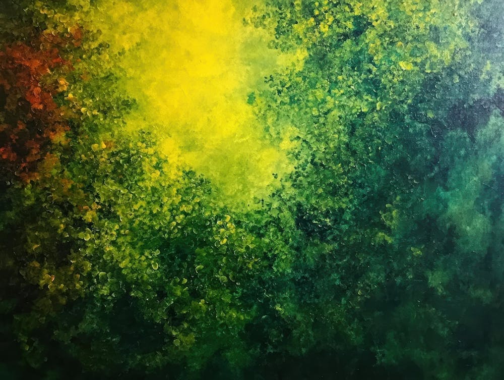 Abstract Painting, Impressionist Painting, Acrylic Color