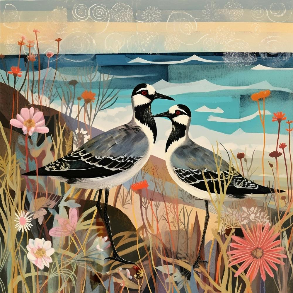 Bird In Nature Lapwing 2