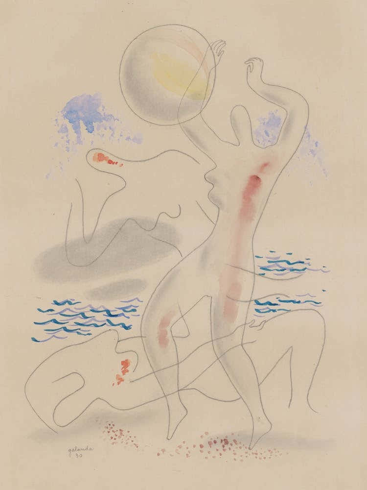 Game With Ball, Mikuláš Galanda