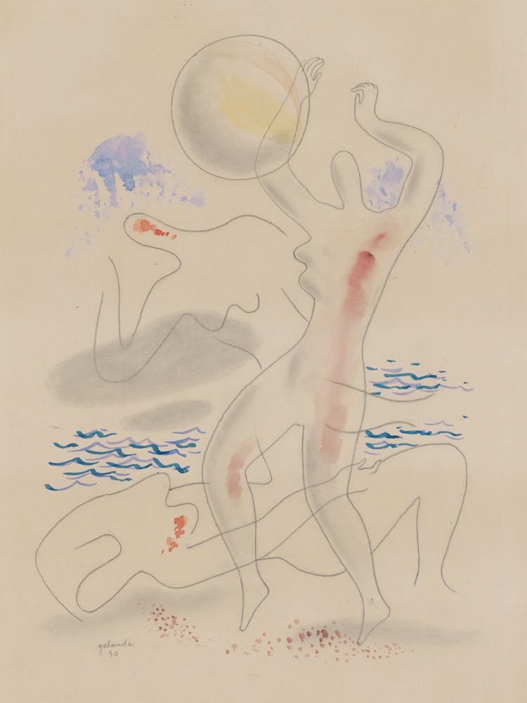 Game With Ball, Mikuláš Galanda