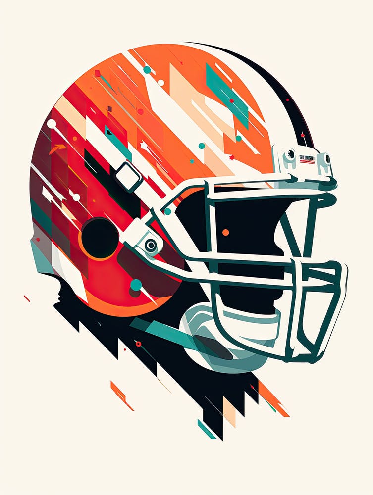 American Football Helmet 23