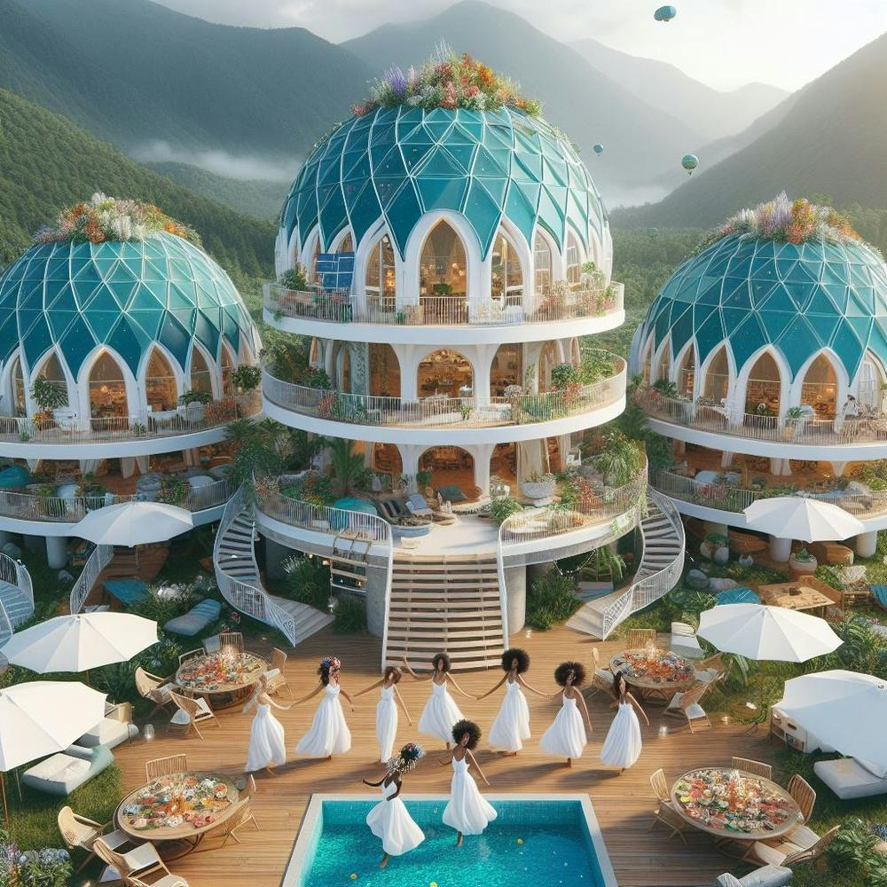 Herbal Hotel In The Mountains