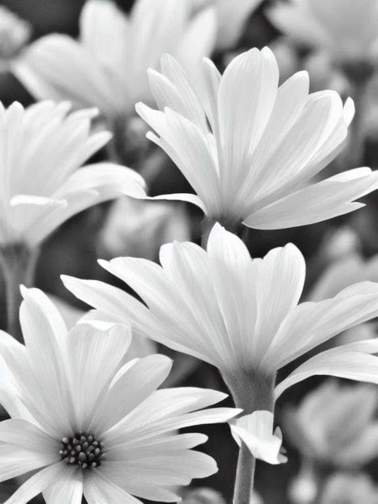 Cypress B&W Pencil 2 Flower