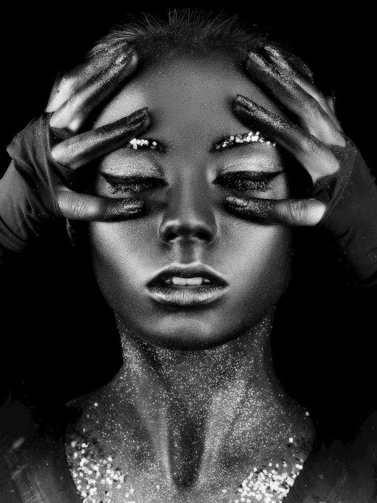 Black And White Painting 43