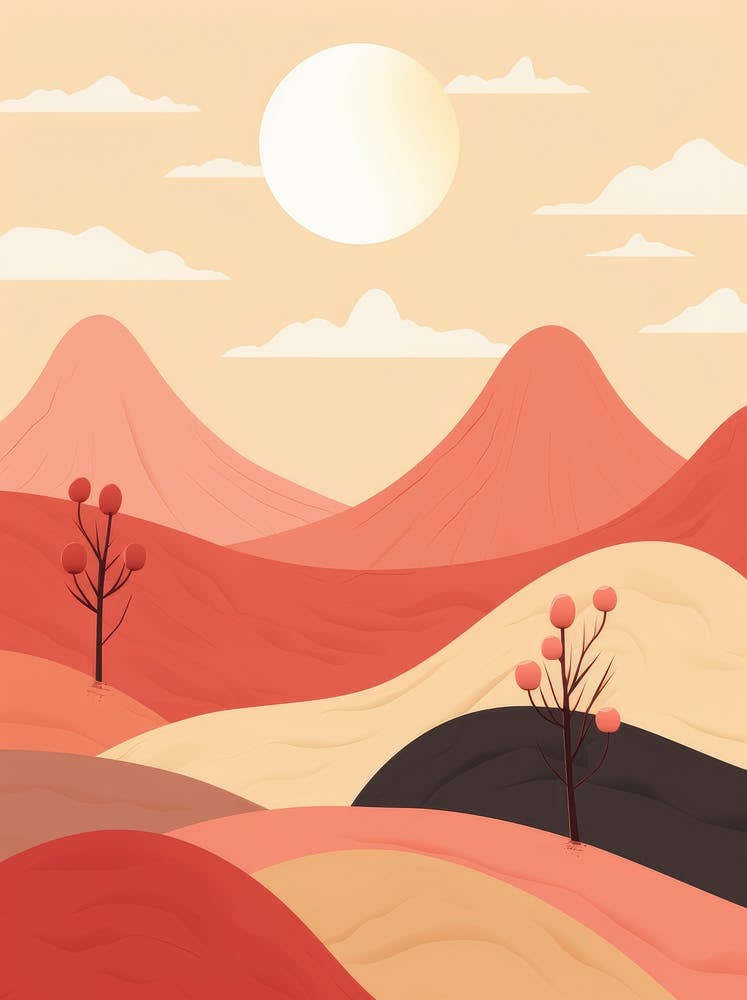 Landscape With Trees 1