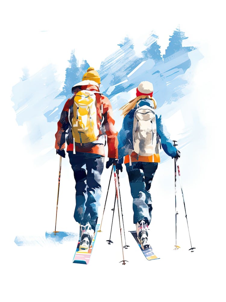 Andermatt   Switzerland Ski Resort Illustration 1
