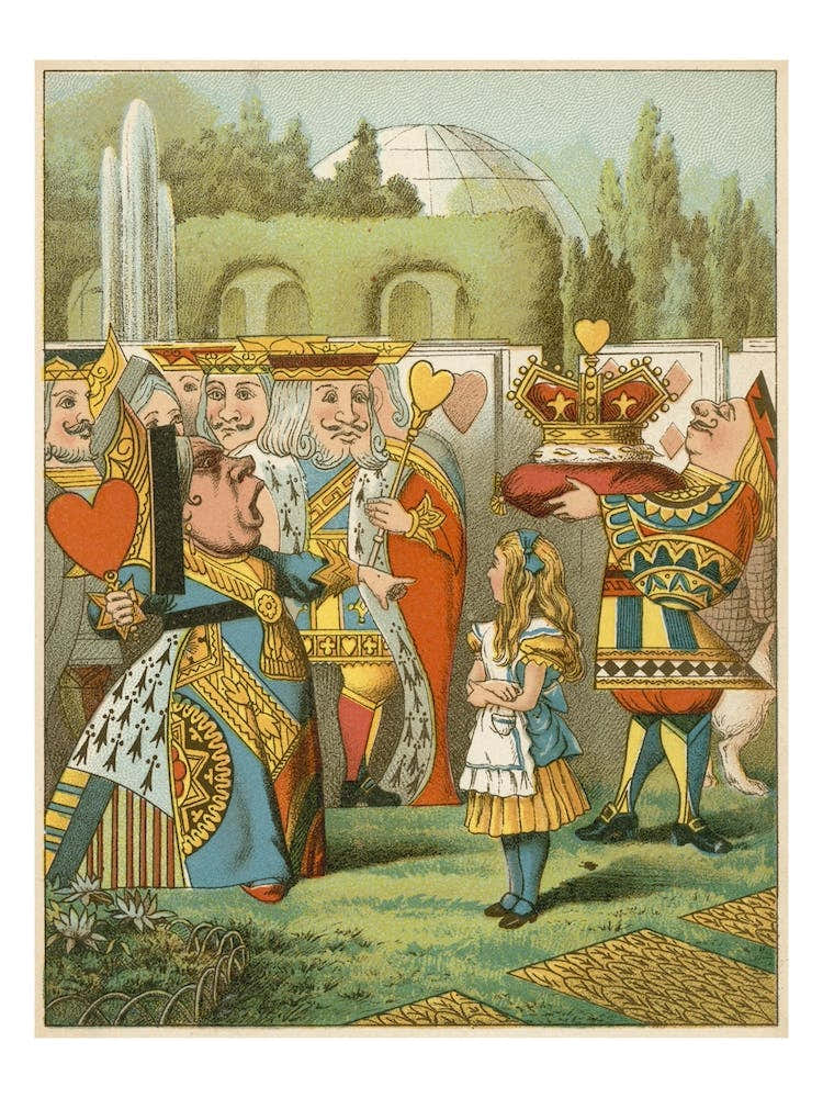 The Queen Said Severely Who Is This