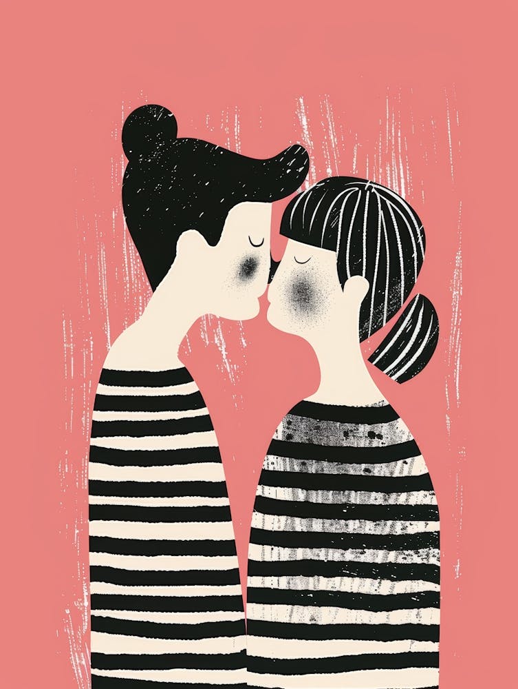 Kissing Couple 8
