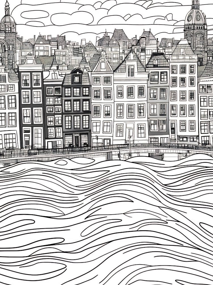 Amsterdam Cityscape 4