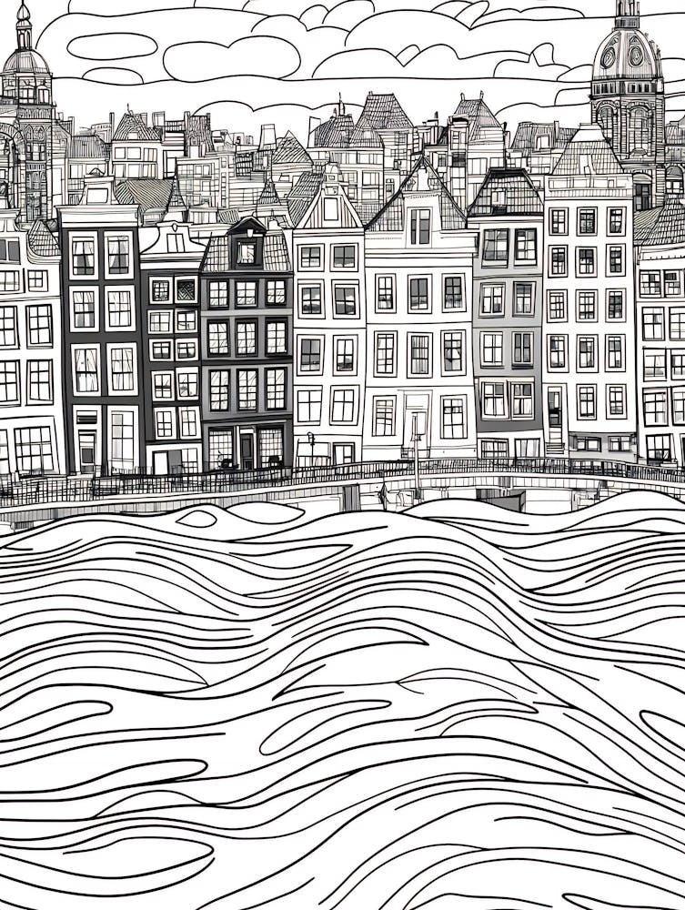 Amsterdam Cityscape 4