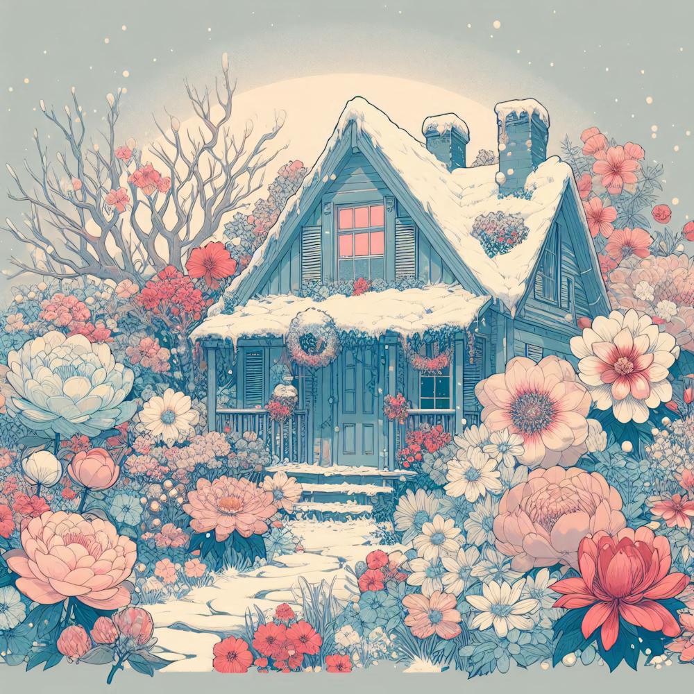 House In The Snow