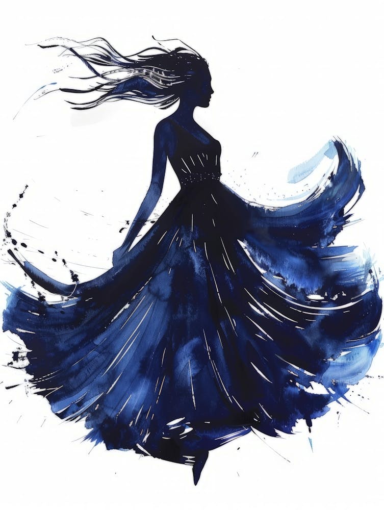 Blue Dress 2