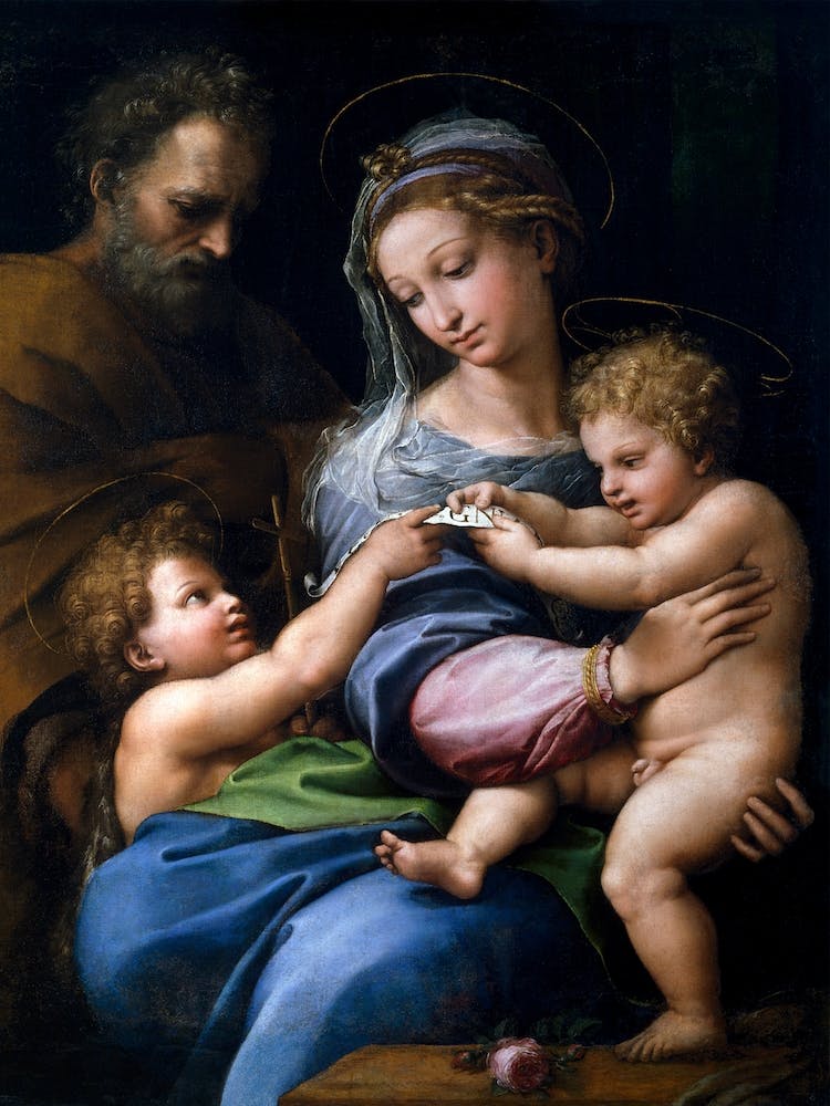Madonna Of The Rose, Raphael