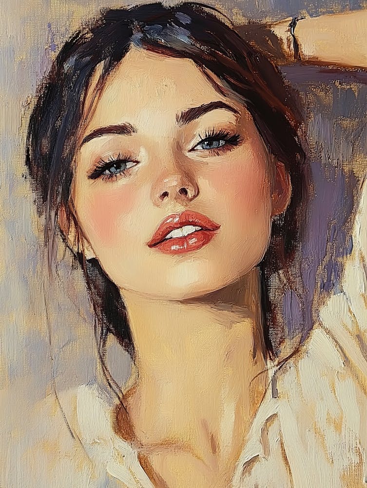 Female Handmade Portrait