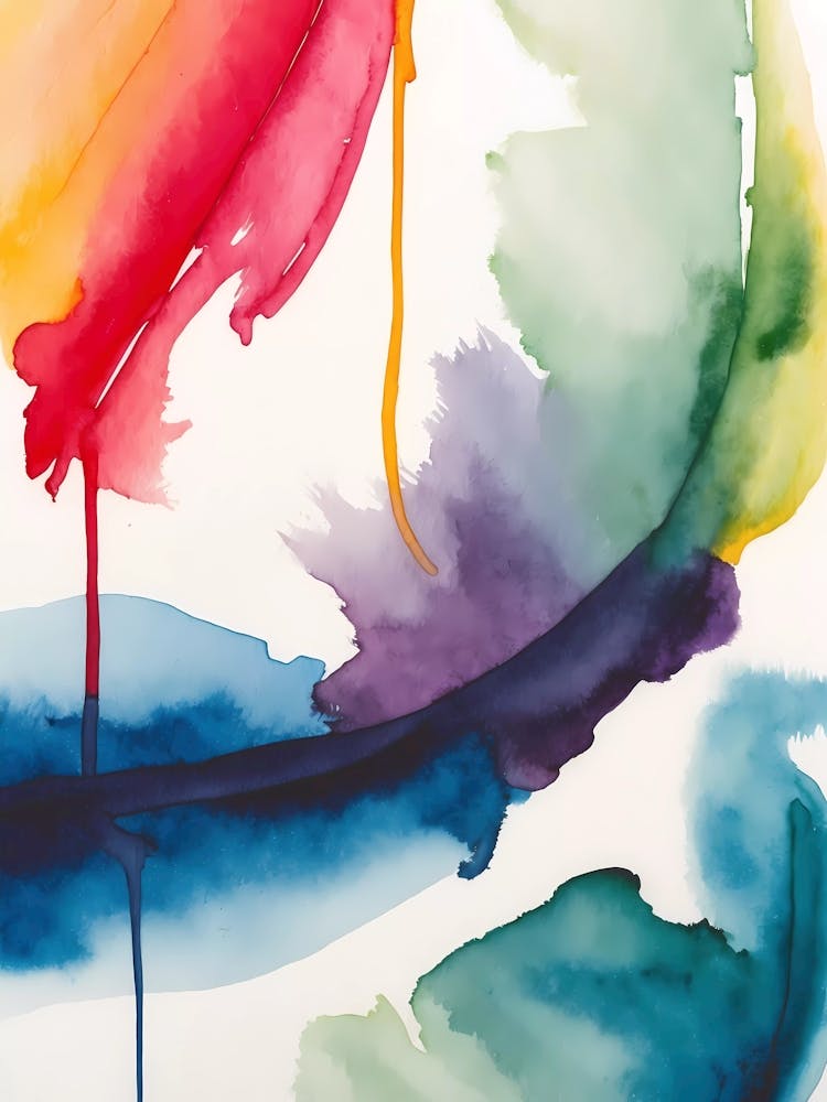 Rainbow Splatter 1