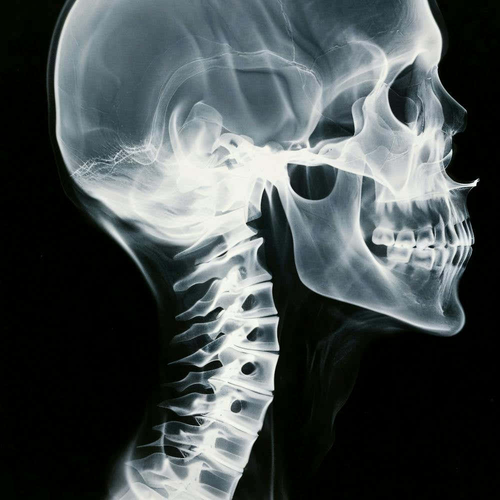 X-Ray Of A Skull