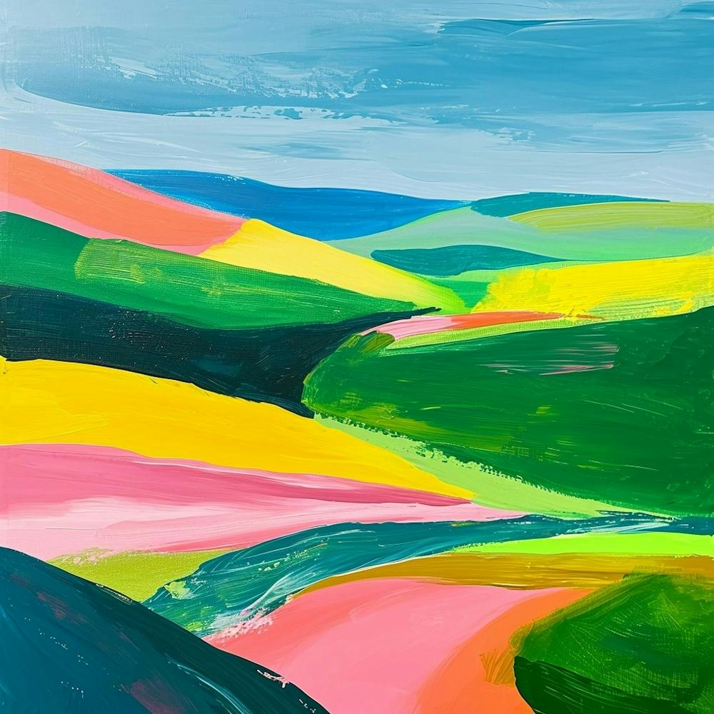 Colourful Abstract Brecon Beacons National Par 298e5b78 4cb3 481b Bd7e 8edbe2062e59