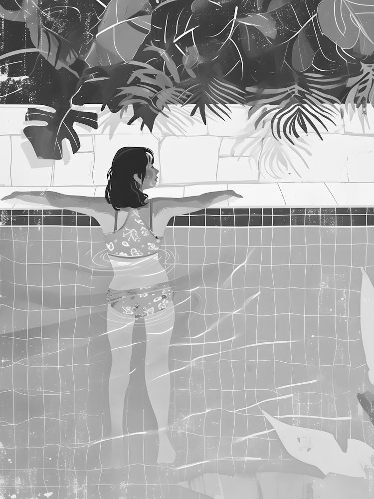 Girl In The Pool