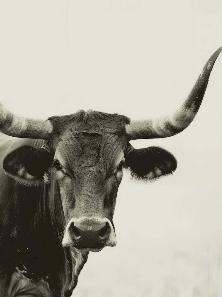 Longhorn Canvas Print 2