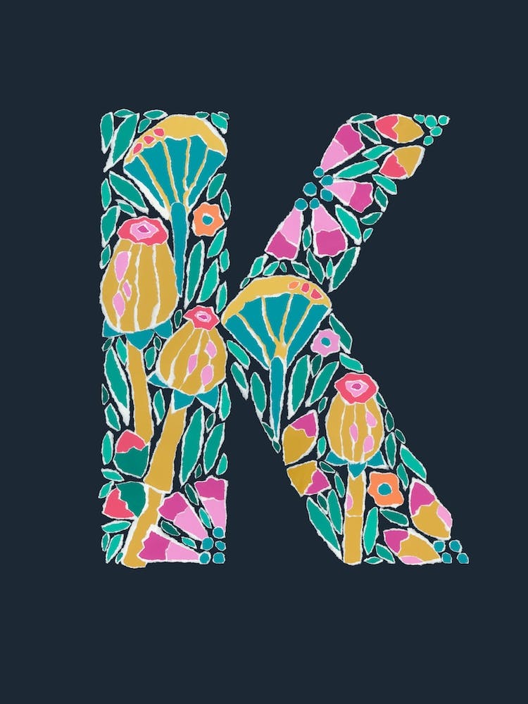 Letter K