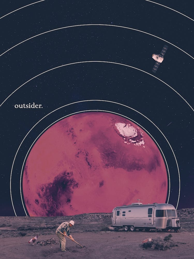 Outsider Collage Art