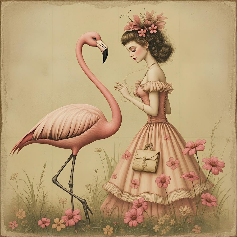 Pink Flamingo 1