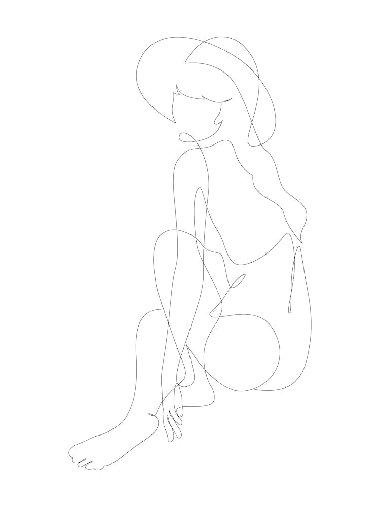 Woman in hat - A2519