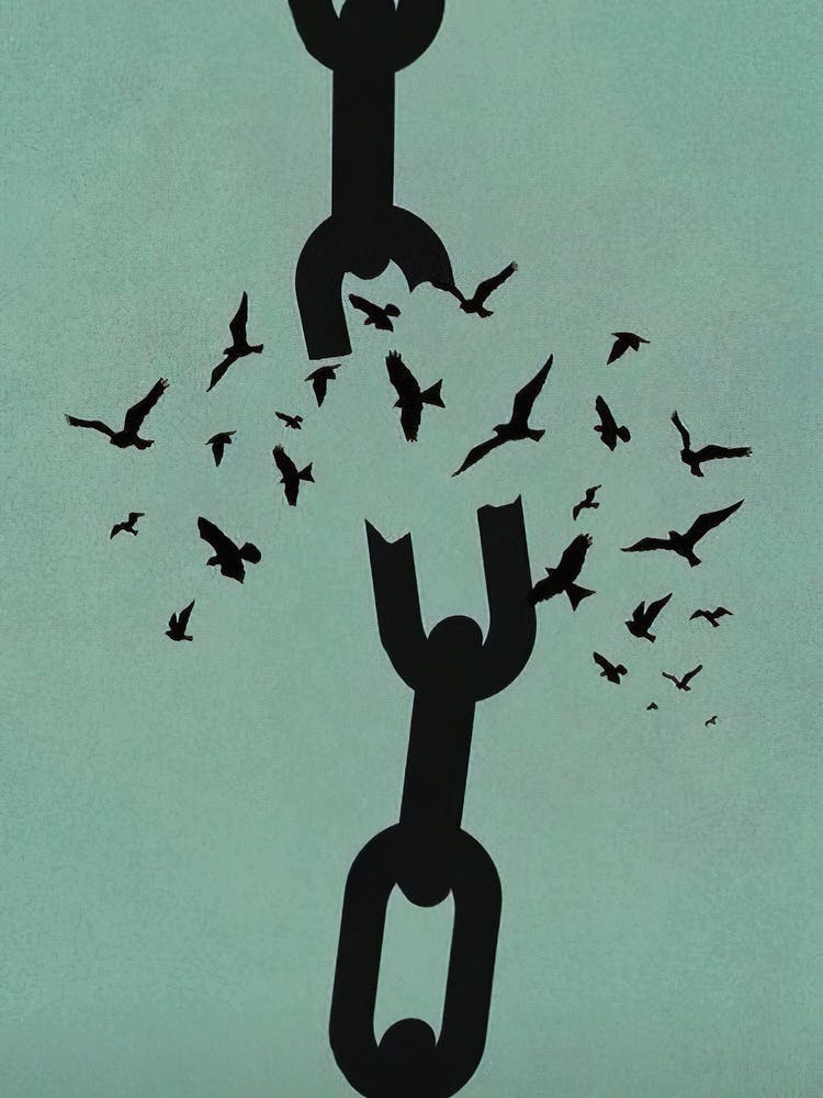 Chain Of Birds