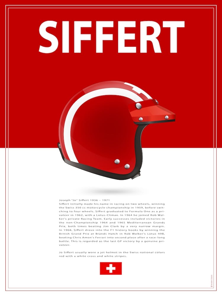 Jo Siffert Helmet