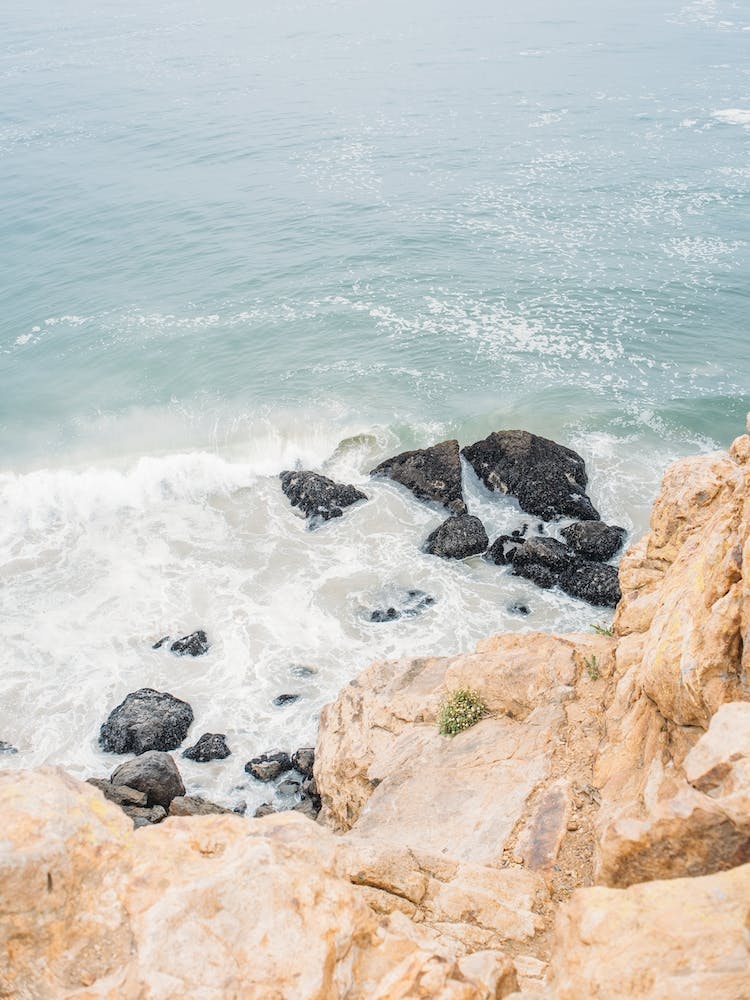 Malibu Ocean Rocks