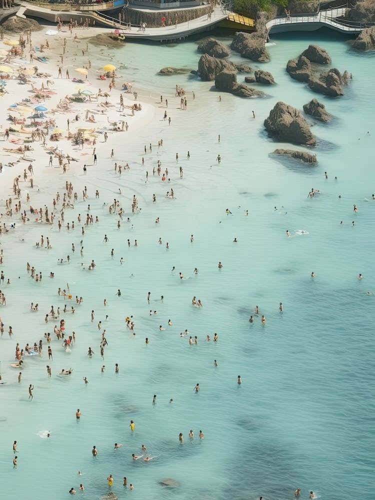 Full Beach Aerial Photo