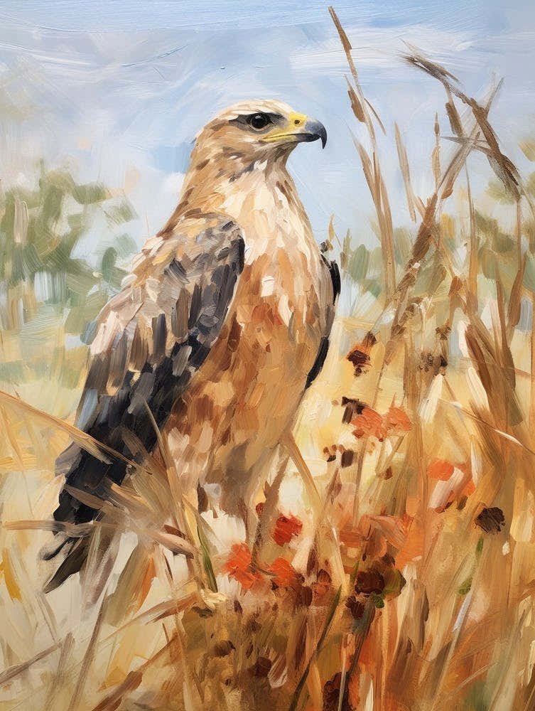 Bird Painting Hawk 2