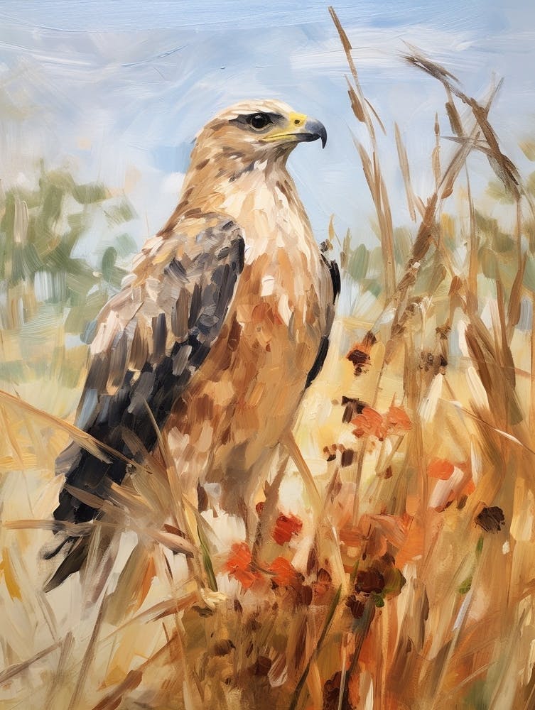 Bird Painting Hawk 2