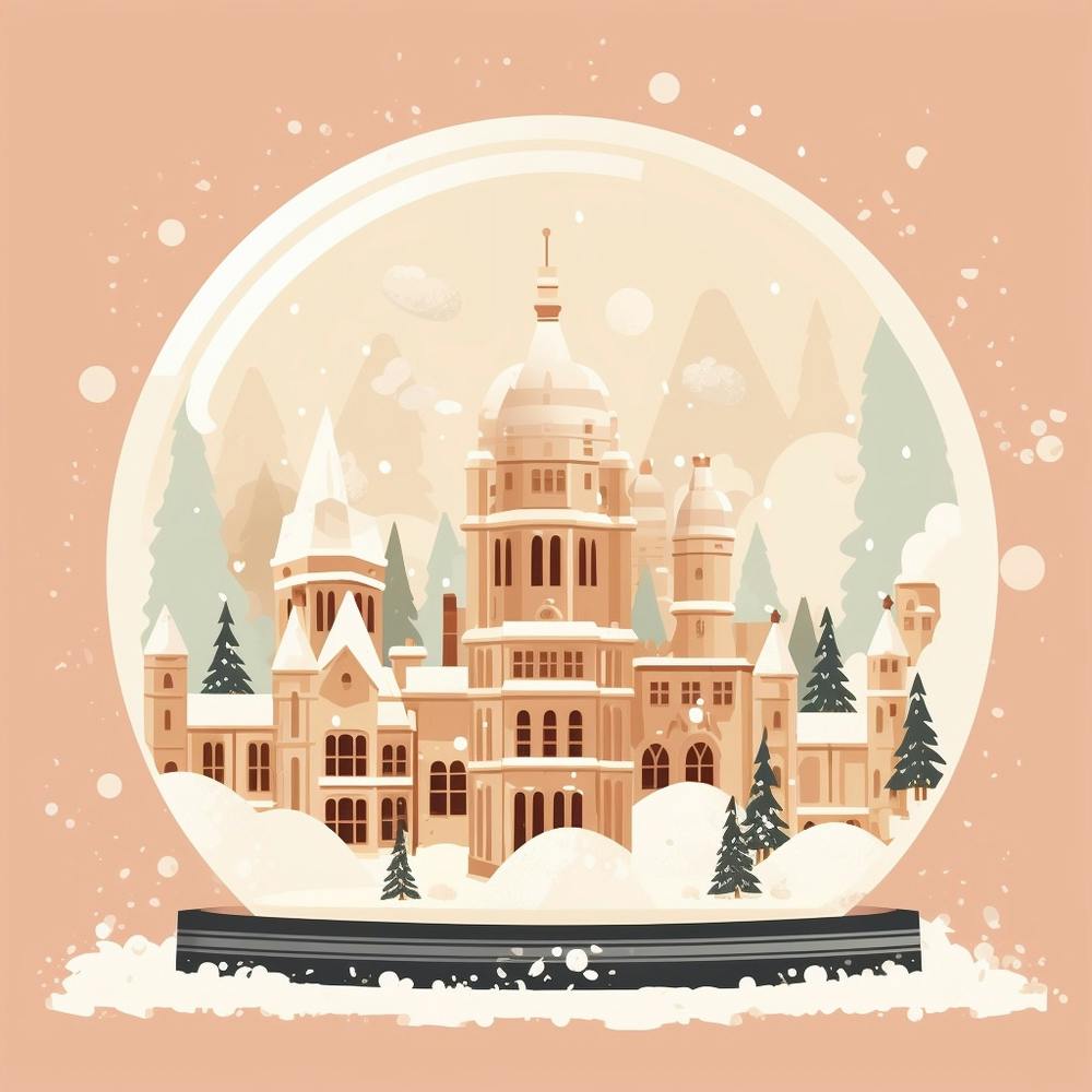 Cambridge United Kingdom 2 Snowglobe