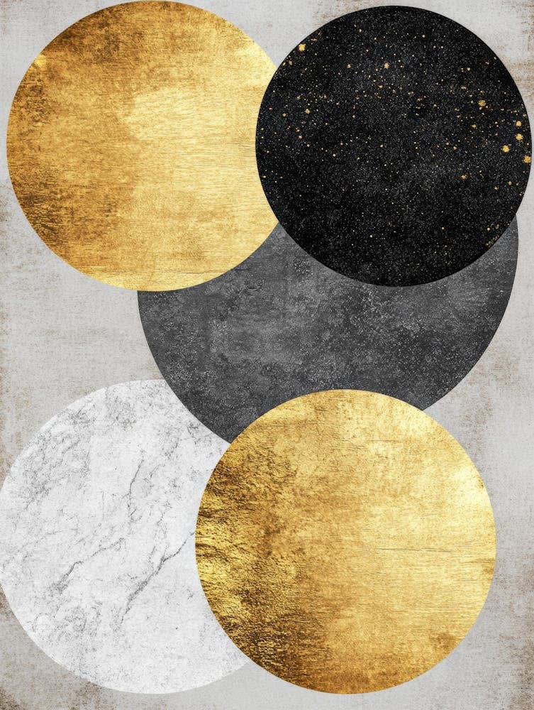 Gold Circles 16