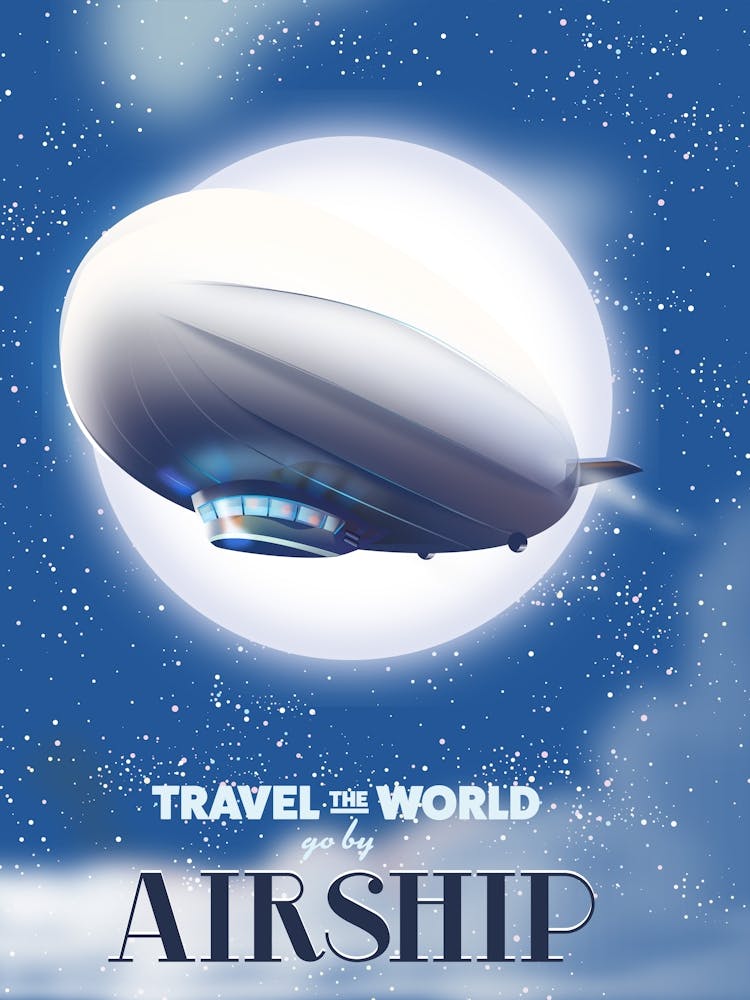 Travel the world by Airship