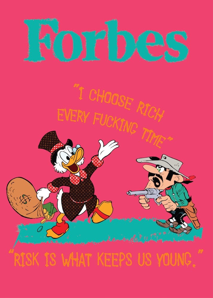 Forbes - Risk is what keeps us young