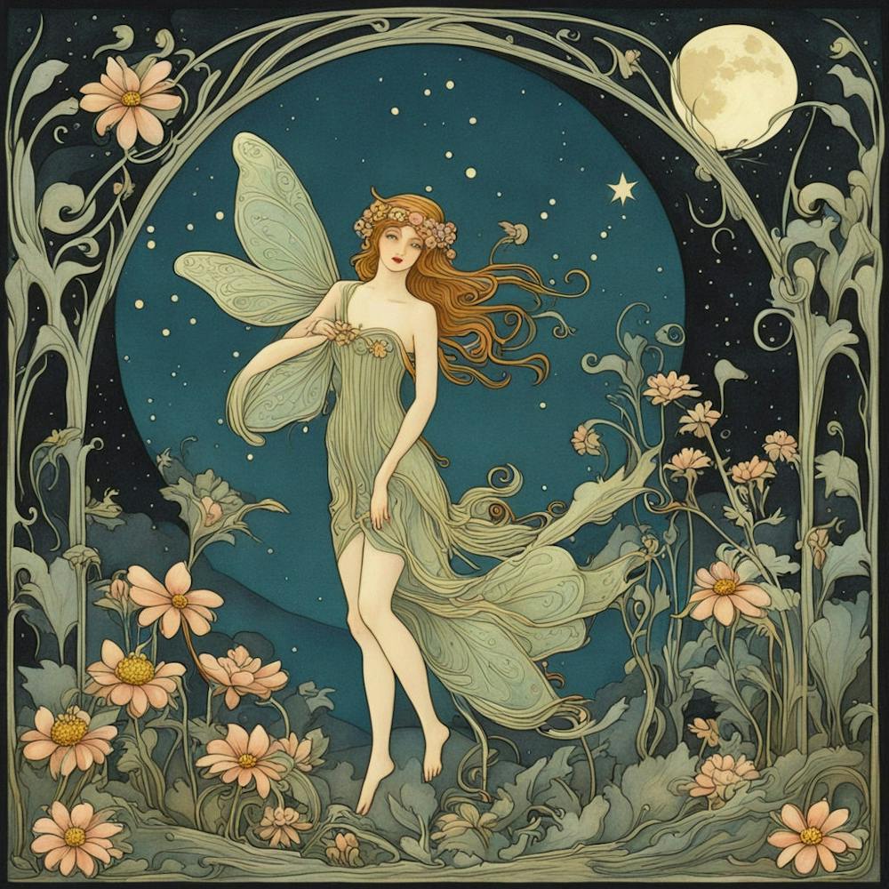 Fairy In The Moonlight 1