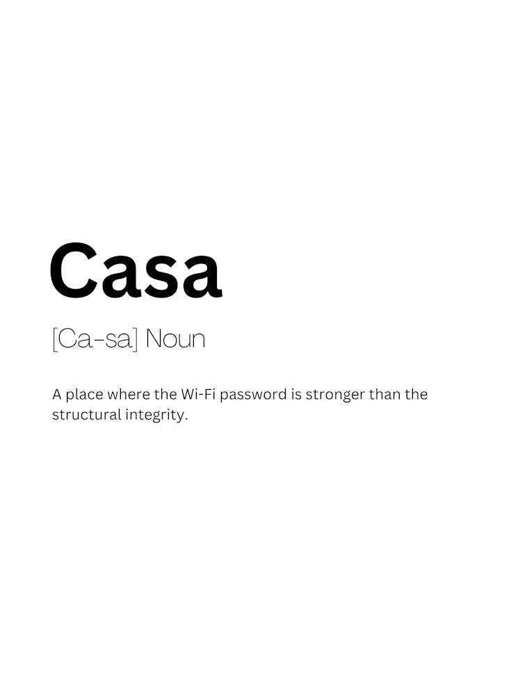 Casa Definition Meaning