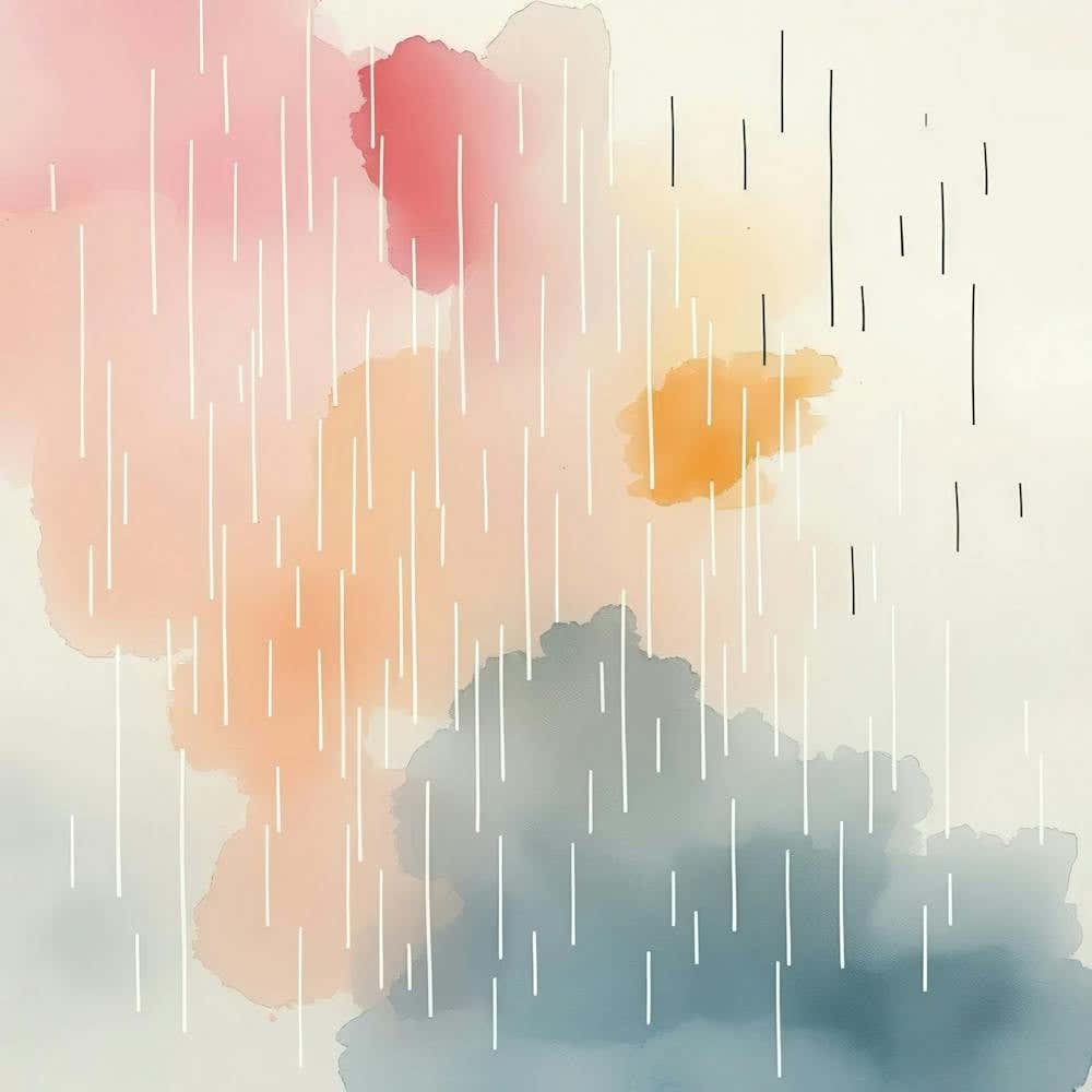 Watercolor Rain